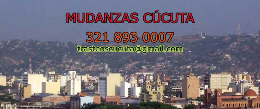 mudanzas Cúcuta